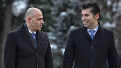 Петков посрещна премиера на РСМ Димитър Ковачевски в София