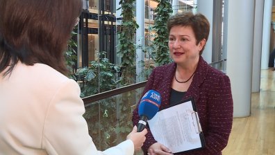 Ексклузивно интервю с Кристалина Георгиева от Страсбург, тази събота само в Брюксел 1
