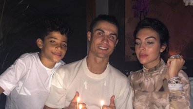 Роналдо за сина си: Дразни ме, защото пие кола и яде чипс