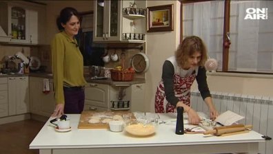 Новогодишната баница с късмети на Евгения Петкова