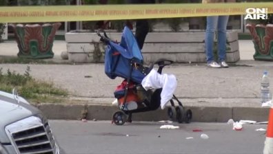 Автобус блъсна майка с дете на пешеходна пътека в Пловдив