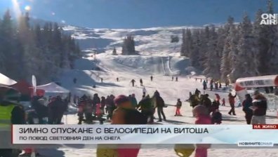Витоша отбеляза Световния ден на снега