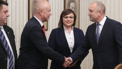 БСП на консултации при президента Румен Радев