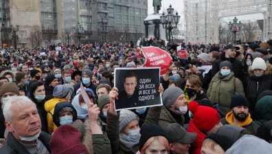 Над 3000 души са арестувани на протестите в подкрепа на Навални