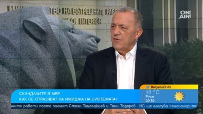 Ген. Ралчев: В МВР се кадрува с посочване, течът на информация е навик в службите