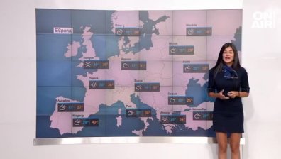 Значителна облачност и валежи в последния работен ден