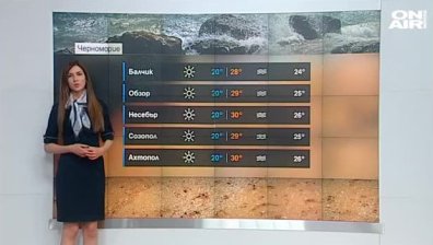 Жълт код за силни ветрове в 13 области, максималните температури ще са около 34 градуса