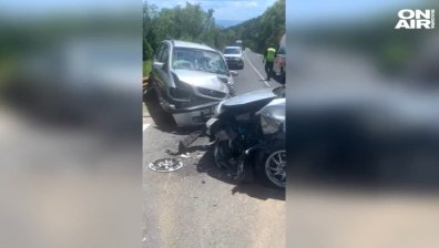 Трима в болница след челен удар на пътя Варна - Бургас