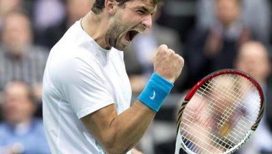 Димитров с 4 лични рекорда за полуфинал срещу Дел Потро