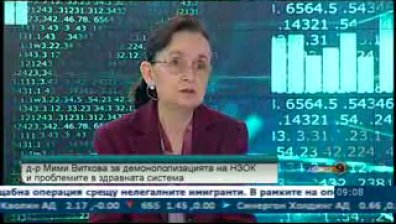 Здравната вноска трябва да е поне 10%, според бившия здравен министър Мими Виткова