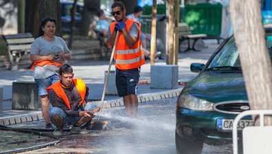 Васил Терзиев разпореди ударно миене на улиците в София