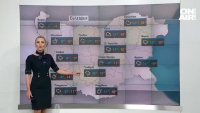 Седмицата започва с дъждовно време, температурите падат