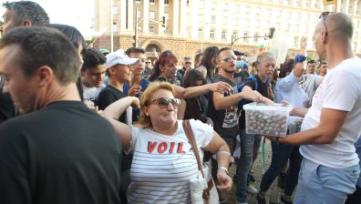 Протестиращи мятаха пъдпъдъчи яйца по Министерския съвет