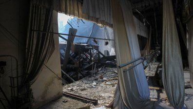 Руските атаки с дронове срещу Днипро, Суми и Одеса в СНИМКИ