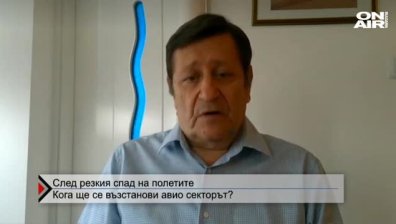80% спад при трафика на авиолиниите от началото на пандемията