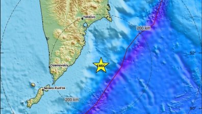 Трус от 6,4 по Рихтер удари Камчатка