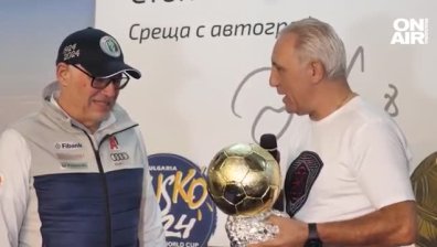 Рожденикът Стоичков предизвика истинска истерия в Банско