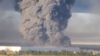 Украински дронове поразиха складове на руски онлайн гигант, има жертви (+ВИДЕО)