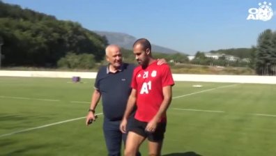 В ЦСКА се забавляват преди домакинството на "Царско село"