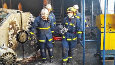 "Юрофери Олимпия" пак пламна, няма следа от българите