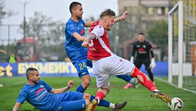 ЦСКА се издъни срещу "Крумовград", Момчил Цветанов ликува след дузпа