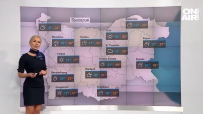 Динамично време ни очаква в последния работен ден