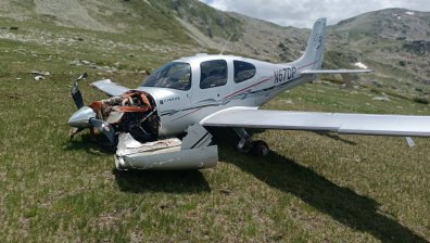Пилотът на авариралия в Пирин самолет е с травми на главата, гърдите и крака
