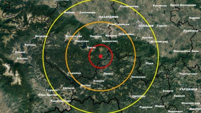 Слабо земетресение е регистрирано в района на Батак