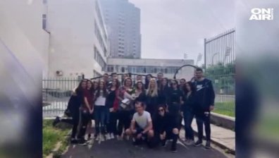 Немската гимназия в Бургас изпрати абитуриентите си онлайн