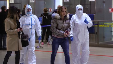 Мерки и учение на летище София за коронавируса