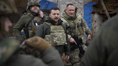 Володимир Зеленски: Две години живях и работих в бункер