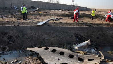 Обвиниха 10 души в Иран за свалянето на украинския пътнически самолет