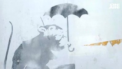 Властите в Токио проверяват дали графити в центъра са дело на художника Банкси