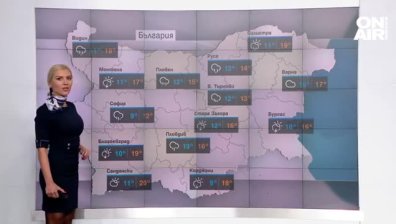 Времето ще се задържи дъждовно, валежите спират в четвъртък