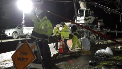 Без автомобили в Калифорния, регистрираха рекордни количества валежи