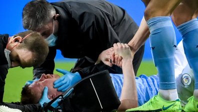 Де Бройне с фрактура на носа и очната орбита след финала на Шампионската лига