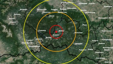 Ново земетресение край Девин, регистрирани са общо 32 труса