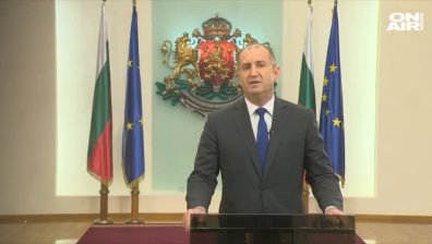 Президентът Радев с призив за национално единение