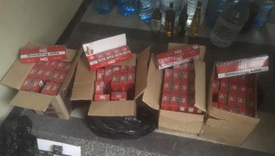 Иззеха голямо количество незаконни цигари и алкохол в Горна Оряховица