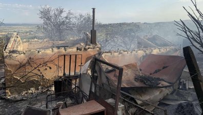Арестуваха двама мъже, предизвикали големия пожар край Стара Загора