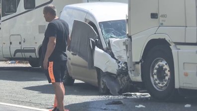 Жена загина в ужасна катастрофа край Симитли