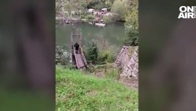 Трагедия в Сърбия, въжен мост се скъса над река, две жени загинаха