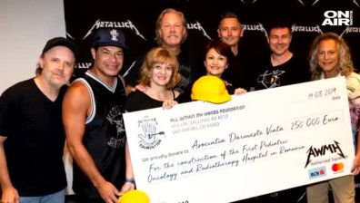 Metallica дариха 250 хил. евро за строеж на детска онкологична болница в Букурещ