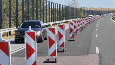 Ремонти по АМ ''Тракия'' превърнаха пътя между морето и столицата в изпитание