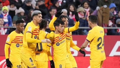 Педри прибави трите точки към сметката на "Барселона" срещу "Жирона"