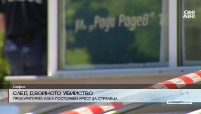 Прокуратурата иска постоянен арест за извършителя на двойното убийство в кв. "Витоша"