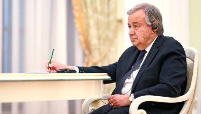 Генералният секретар на ООН пристигна в Украйна