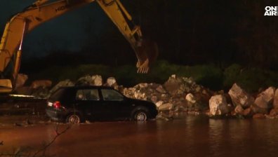 Нормализира се обстановката в наводненото село Гелеменово (+ВИДЕО)