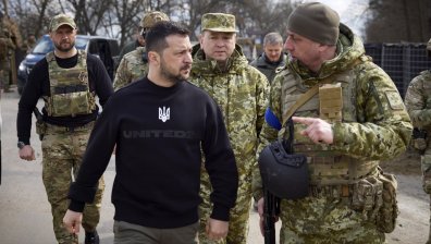 Зеленски: Ако Бахмут падне, Русия ще получи международна подкрепа