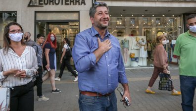 Христо Иванов се включи в масовия протест